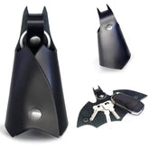 ELMAS Bruce Wayne Leather Keychain - Superhero Style Accessory - Al Masam Stationery LLC